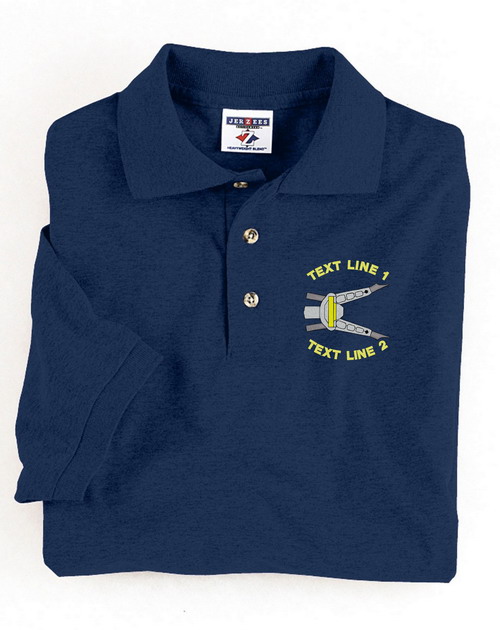 Extrication Tool Polo Embroidered #006 (image for) Extrication Tool Polo Embroidered #006